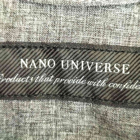 ナノユニバース NANO universe キレイメ リラックスシャツ メンズ JPN:S