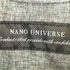 ナノユニバース NANO universe キレイメ リラックスシャツ メンズ JPN:S