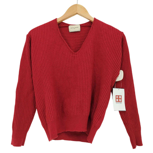 ユナイテッドアローズ UNITED ARROWS UBCB リブコンビ Vネックニット レディース FREE