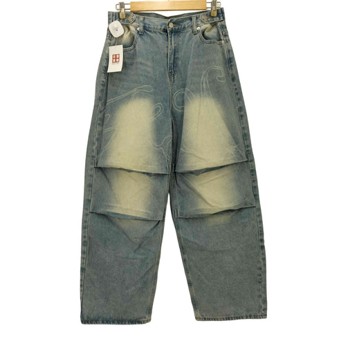 エージェムナイン AGEM/9 FANCY CLUB ファンシークラブ ANGEL VINTAGE WASHING PINTUCK PANTS エンジェルビンテージパンツ レディース 2