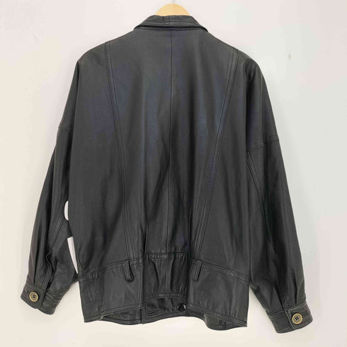 Cizenne ダブルブレスト レザージャケット メンズ 9