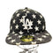 ニューエラ NEW ERA 59FIFTY ベースボール チーム ロゴ 刺繍 星 総柄 6パネル キャップ メンズ 7 55.8cm