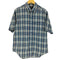 ポロジーンズカンパニーラルフローレン POLO JEANS COMPANY RALPH LAUREN RL 星条旗 ロゴ ピスタグ マドラスチェック S/S シャツ メンズ import:M
