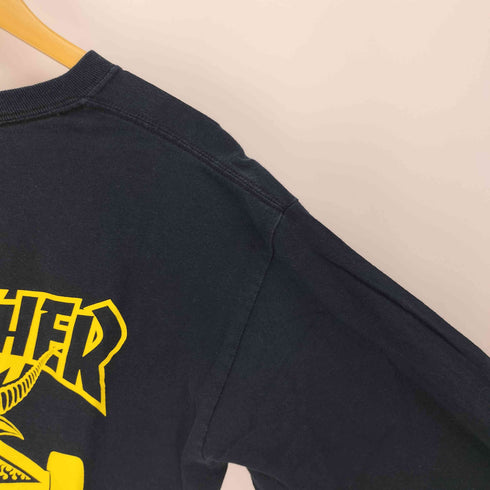スラッシャー THRASHER 666 オーメン バックプリント L/S Tシャツ メンズ import:L