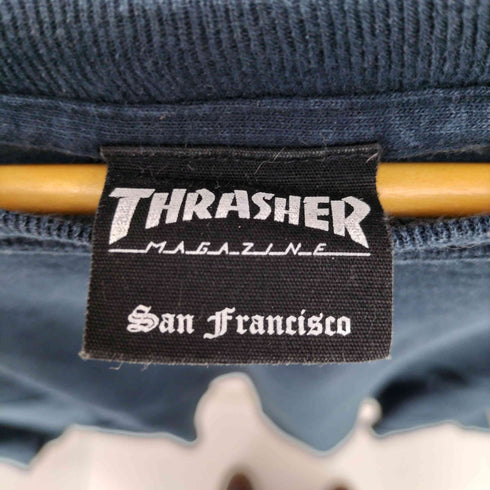 スラッシャー THRASHER 666 オーメン バックプリント L/S Tシャツ メンズ import:L