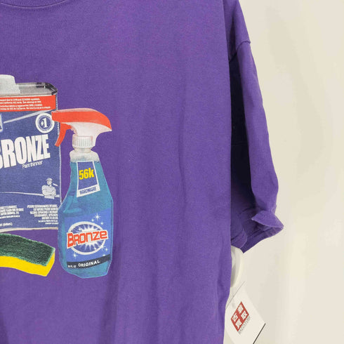 ブロンズ BRONZE 56K Paint thinner ペイント シンナー プリント Tシャツ メンズ import:XL