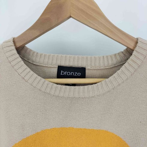 ブロンズ BRONZE 56K BURGER SWEATER - TAUPE バーガー セーター メンズ import:XL