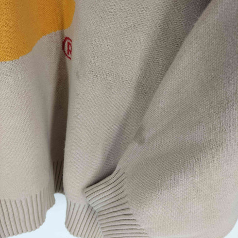 ブロンズ BRONZE 56K BURGER SWEATER - TAUPE バーガー セーター メンズ import:XL