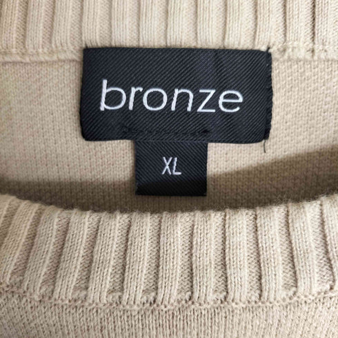 ブロンズ BRONZE 56K BURGER SWEATER - TAUPE バーガー セーター メンズ import:XL