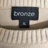 ブロンズ BRONZE 56K BURGER SWEATER - TAUPE バーガー セーター メンズ import:XL