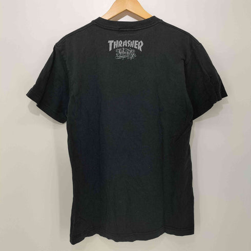 スラッシャー THRASHER 両面プリントクルーネック半袖Tシャツ メンズ JPN:M