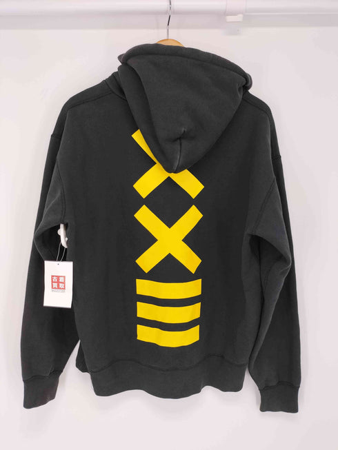 XXIII C'est Vingt-Trois フロントプリントプルオーバーパーカー メンズ L
