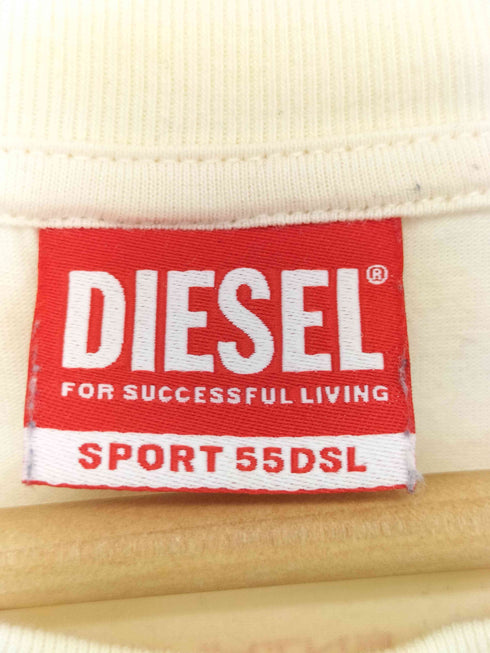 ディーゼル DIESEL SPORT FENNEL 刺繍ロゴ 半袖Tシャツ メンズ