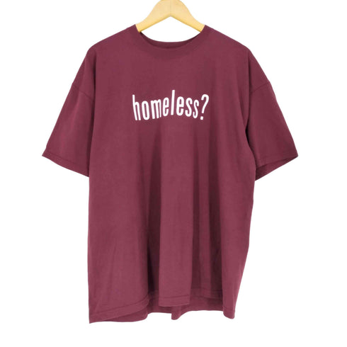 ギルダン GILDAN homeless? フロントプリントS/S TEE メンズ JPN:XL