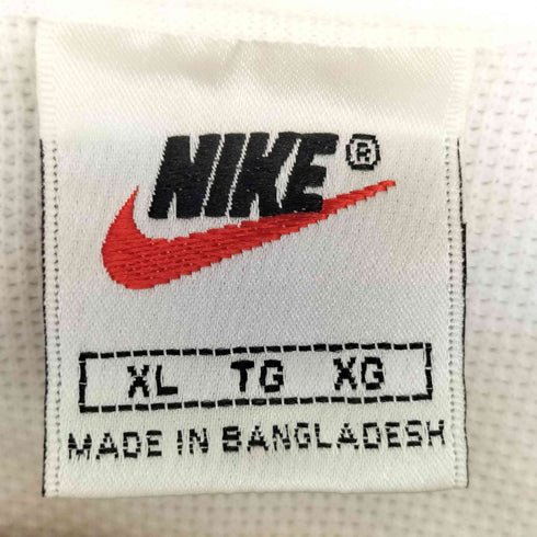 ナイキ NIKE 90-00s 白タグ スウッシュロゴ ハーフジップ パーカー メンズ import:XL