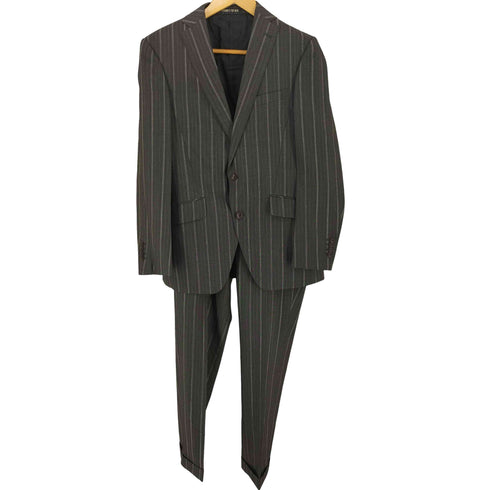 PERSON'FOR MEN T.G.di FABIO SILK AND WOOL ウール混 ストライプ柄スーツセットアップ メンズ