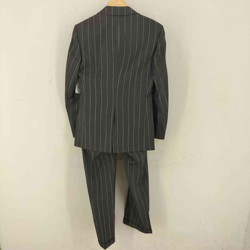 PERSON'FOR MEN T.G.di FABIO SILK AND WOOL ウール混 ストライプ柄スーツセットアップ メンズ