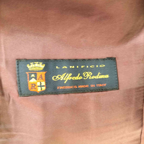 D'OR HOMME チェック柄 ウールスーツセットアップ メンズ