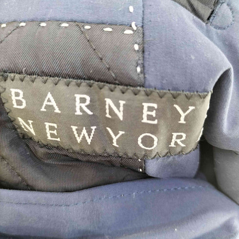 バーニーズニューヨーク BARNEYS NEWYORK 裏地キルティング ステンカラーコート メンズ 48