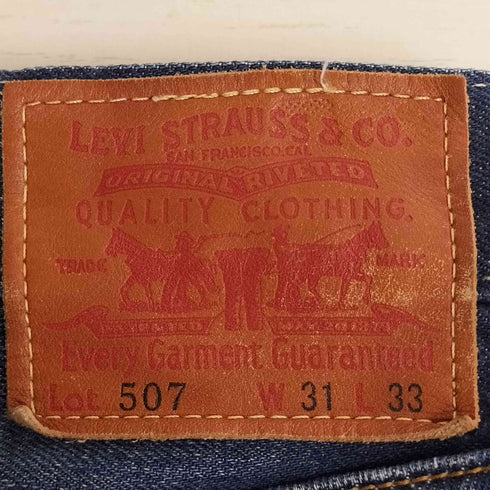 リーバイス Levis 2010年製 507 裏V14 レギュラーフィットブーツカット デニムパンツ メンズ W31 L33