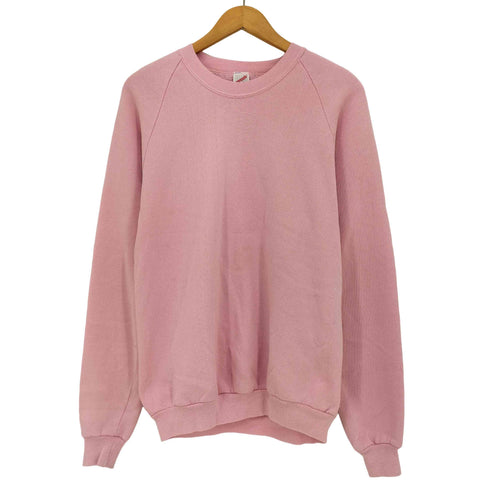 ジャージーズ JERZEES 80-90s USA製 無地 ラグラン スウェット ブランク メンズ import:XL