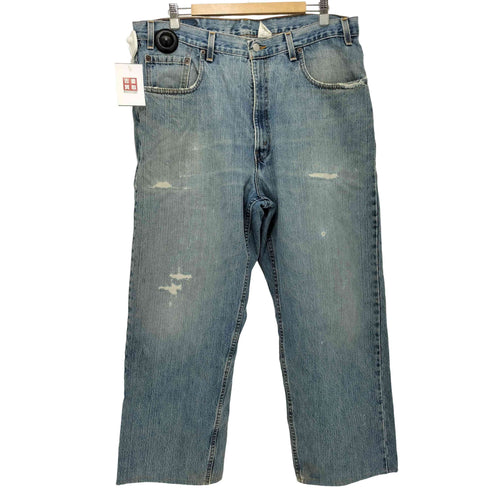 リーバイス Levis 00S USA製 ボタン裏511刻印 2001年製 569 サークルR 569 ジップフライ ルーズストレートデニムパンツ メンズ W38 L30