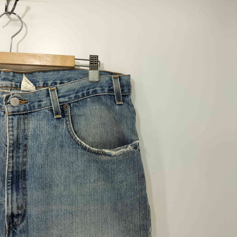 リーバイス Levis 00S USA製 ボタン裏511刻印 2001年製 569 サークルR 569 ジップフライ ルーズストレートデニムパンツ メンズ W38 L30