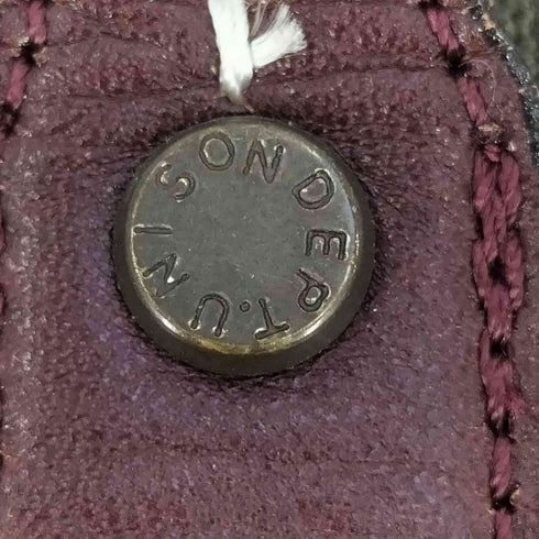 UNISON DEPT. レザーポケット キャンバス トートバッグ メンズ