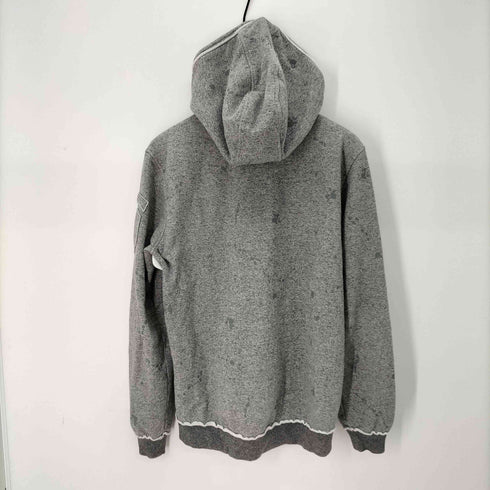 TAVERNITI SO JEANS ペイント加工 ダブルジップパーカー メンズ JPN:M