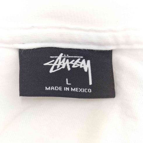 ステューシー Stussy バックプリント クルーネック 半袖Tシャツ メンズ JPN:L