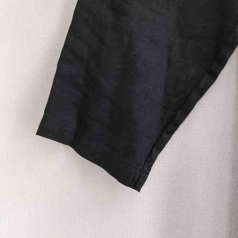 ネストローブ nest Robe リネンギャザーカフタンドレス ロングワンピース レディース