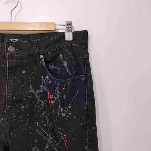 グラム glamb Clash Paint Poly Pants/クラッシュペイントポリーパンツ メンズ JPN:M
