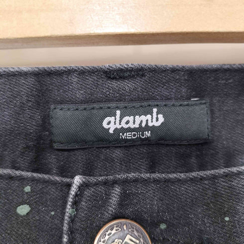 グラム glamb Clash Paint Poly Pants/クラッシュペイントポリーパンツ メンズ JPN:M