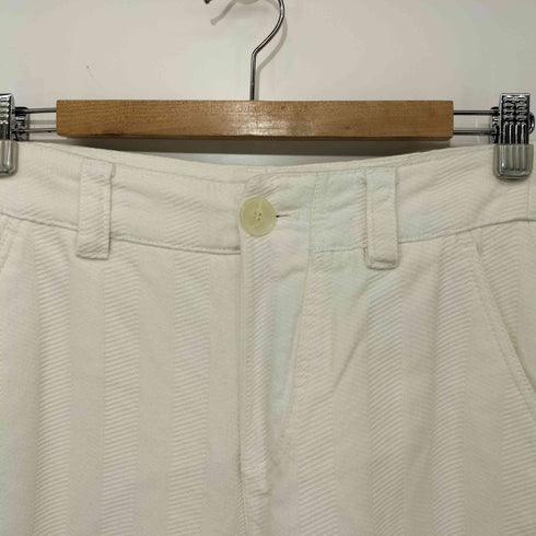 ザラ ZARA trf Straight Cut Herringbone Trousers レディース S