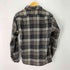 ペンドルトン PENDLETON 70S MADE IN USA 開襟 チェック L/S ボードシャツ ネルシャツ メンズ JPN:M