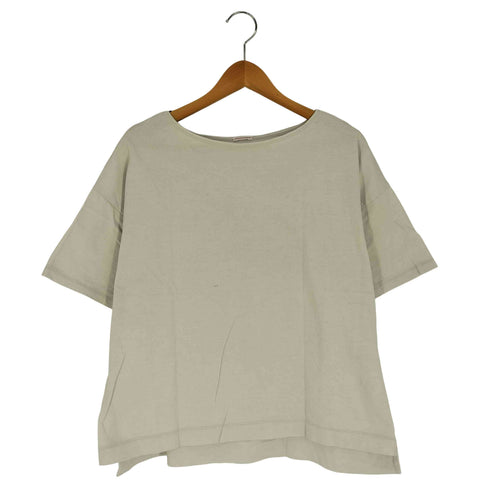 ドレステリア DRESSTERIOR サイドスリット ボートネック Tシャツ レディース 38