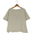 ドレステリア DRESSTERIOR サイドスリット ボートネック Tシャツ レディース 38