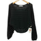 ザラ ZARA シアーメッシュニットトップス オフショル レディース import:M