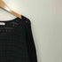 ザラ ZARA シアーメッシュニットトップス オフショル レディース import:M