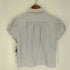 マーガレットハウエル MARGARET HOWELL 90-00S 旧タグ パフスリーブ 比翼ボタン S/S ストライプ シャツ ブラウス レディース 2