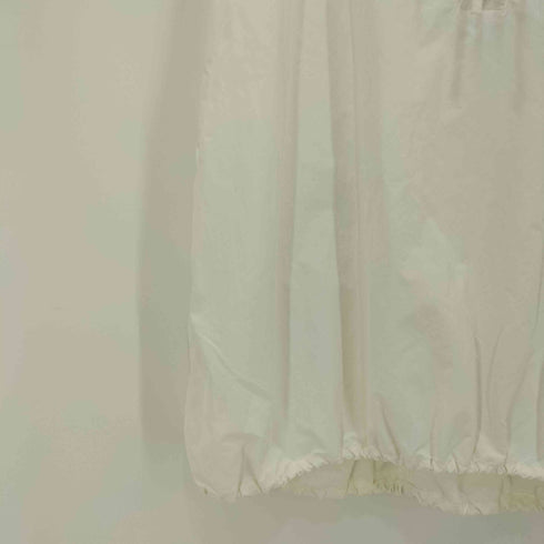 ザラ ZARA フード付きナイロンロングベスト レディース import:M