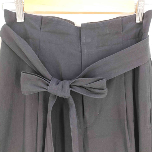 ドレステリア DRESSTERIOR ベルテッド タック ワイドパンツ レディース 38