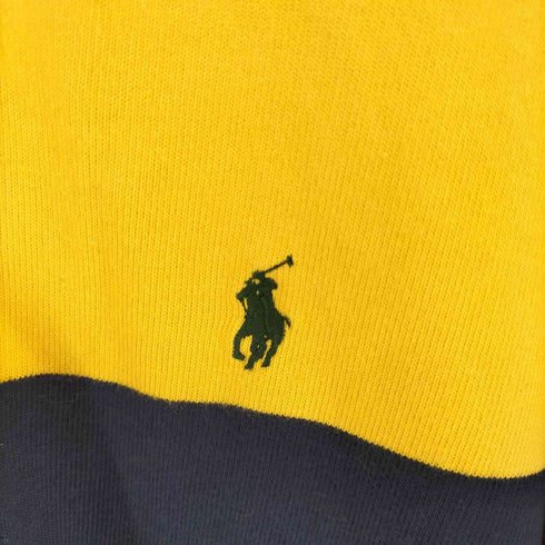 ポロバイラルフローレン Polo by RALPH LAUREN ポニー刺繍 ボーダーラガーシャツ メンズ XXL
