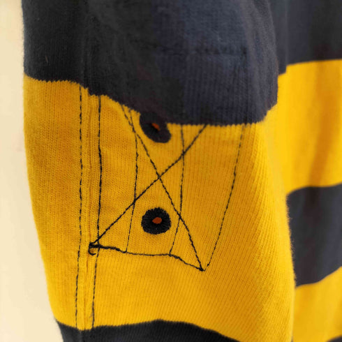 ポロバイラルフローレン Polo by RALPH LAUREN ポニー刺繍 ボーダーラガーシャツ メンズ XXL