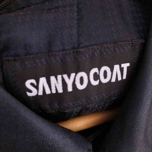 サンヨーコート SANYO COAT カシミヤ混 ステンカラーコート メンズ