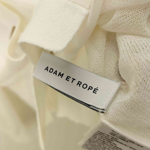 アダムエロペ Adam et Rope 20SS シアーワイドショートカーディガン レディース FREE