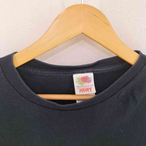 フルーツオブザルーム FRUIT OF THE LOOM フロントプリントクルーネックカットソー メンズ 2XL
