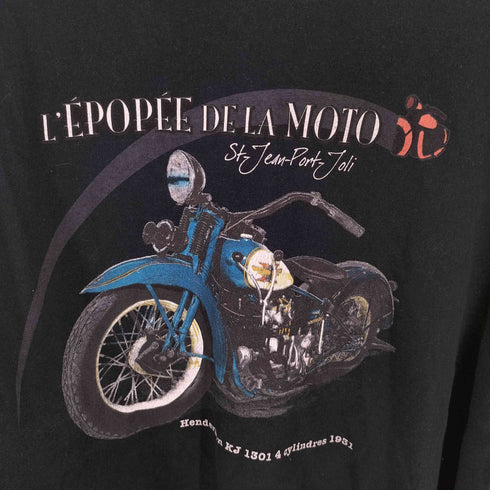 フルーツオブザルーム FRUIT OF THE LOOM フロントプリントクルーネックカットソー メンズ 2XL