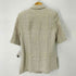 NATURAL BASIC レーヨン混リネン S/S テーラードジャケット レディース JPN:M