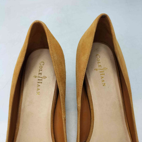 コールハーン COLE HAAN スウェード レザー ヒール パンプス レディース US:7B